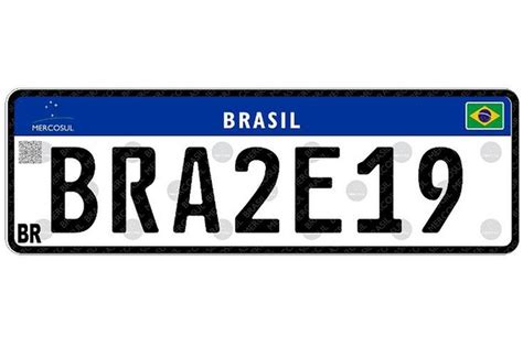 placa do carro